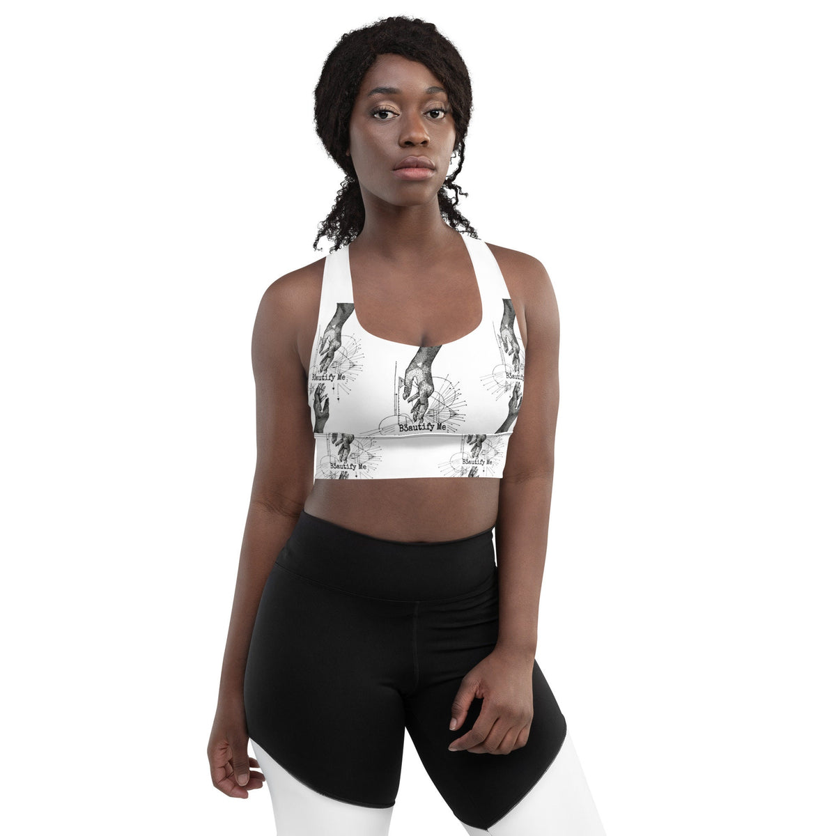 all over print sports bra
