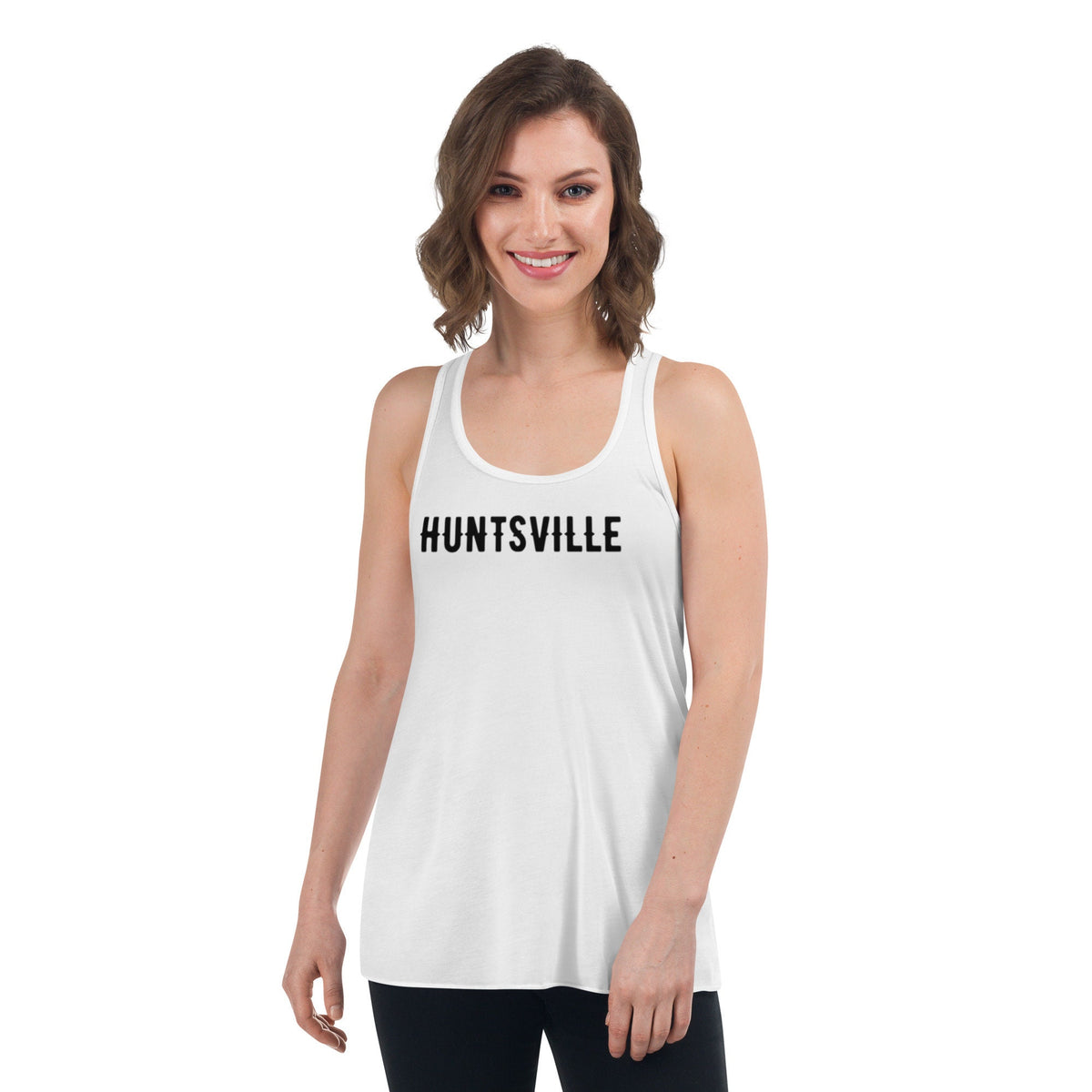 Huntsville Women's Flowy Racerback Tank