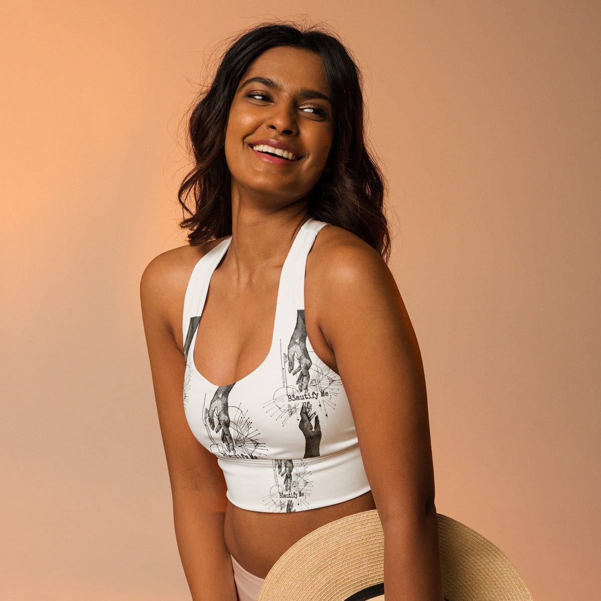 all over print sports bra