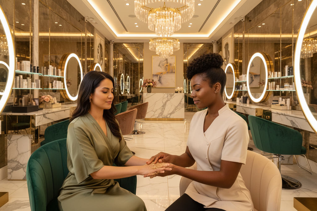 The Glow- Hand Scrub Experience